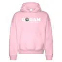 Alpha Gamma Delta Candy Cane Wreath Holiday Party Hoodie 2