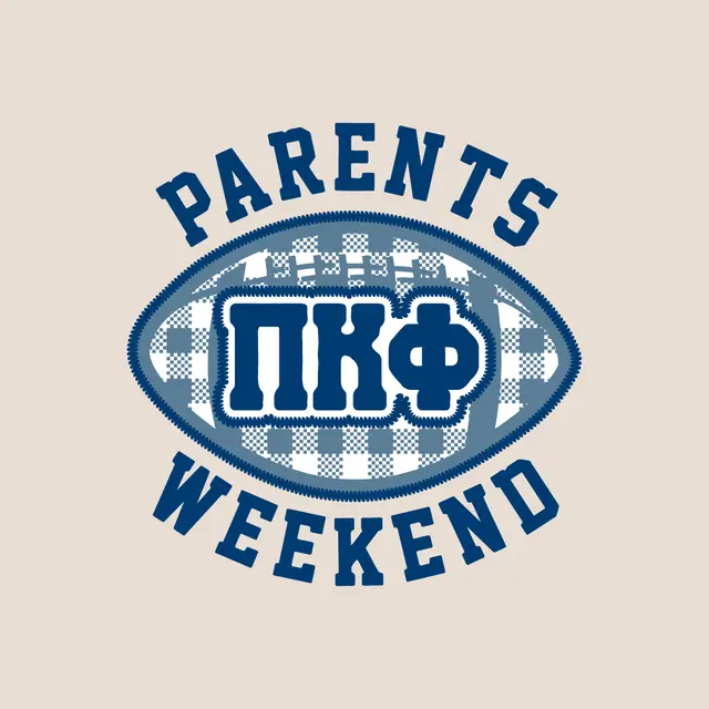 Pi Kappa Phi Checkerboard Football Parents Weekend Shirt