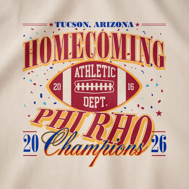 Phi Sigma Rho Football Graphic Homecoming Hoodie