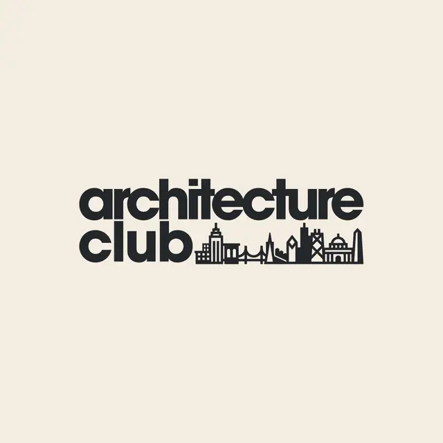 Architecture Club Bold Text with Skyline PR Hoodie