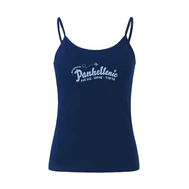 National Panhellenic Conference Airplane Heart Trail Rush Tank 2