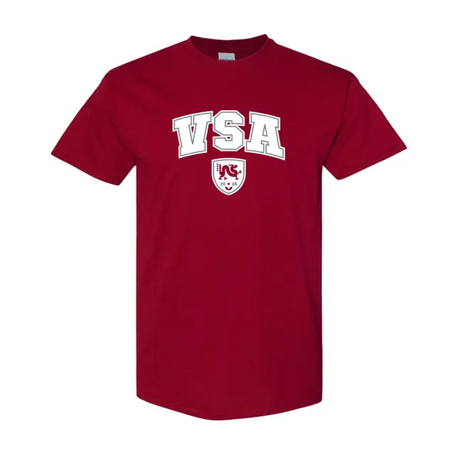 Vietnamese Student Association Block Lettering Shield PR Shirt 2