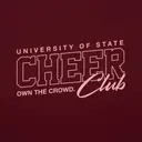 Cheer Club Block Lettering and Script PR Tank