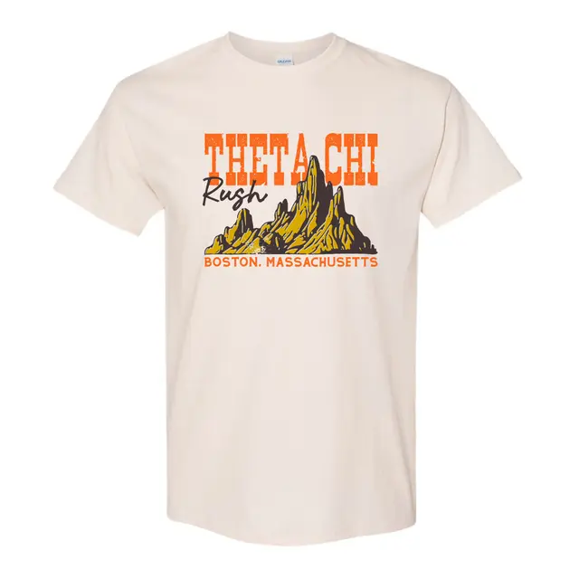 Theta Chi Mountain Graphic Rush Shirt 2