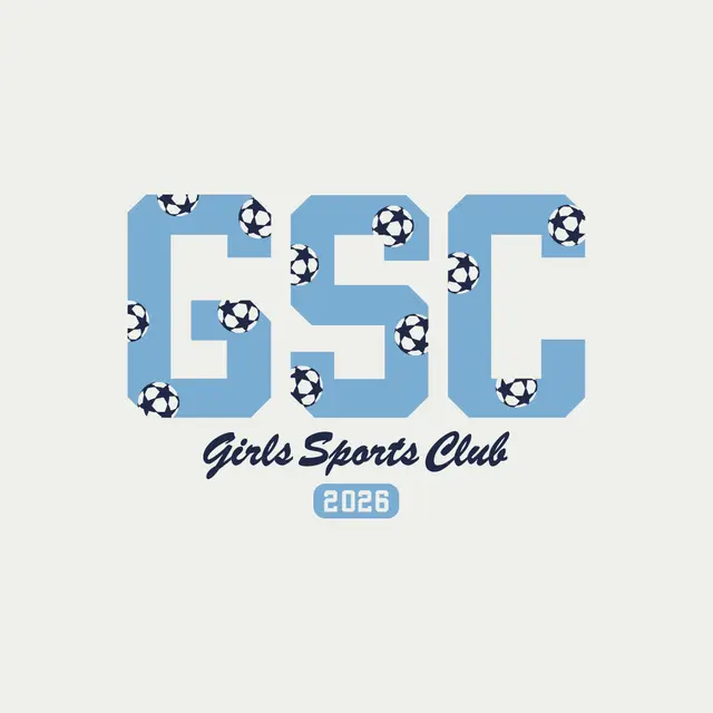 Girls Sports Club Soccer Ball Pattern PR Shirt