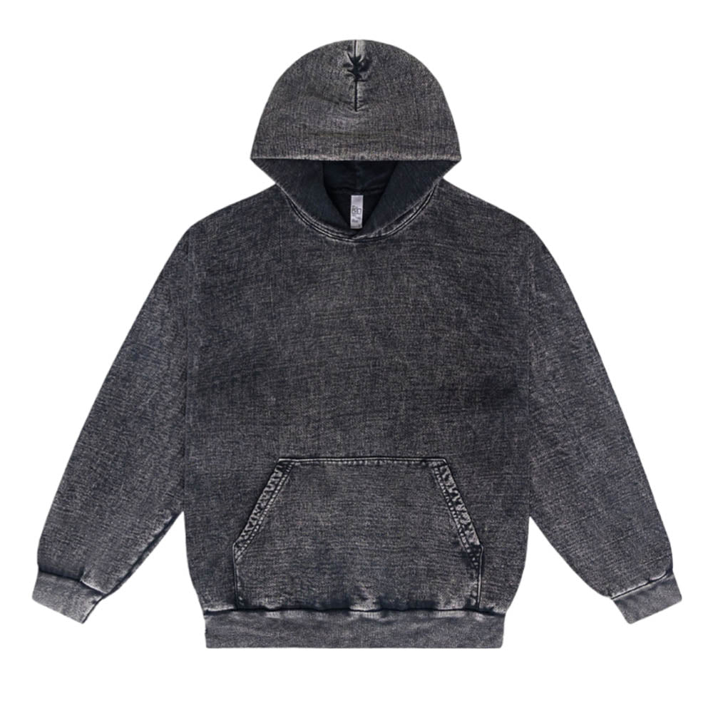 LA Apparel L/S MW HF Hooded PO 14 Oz | Fresh Prints