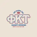 Phi Kappa Tau Bold Greek Letters Parent's Weekend Crewneck