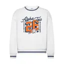 Alpha Sigma Tau Hand Drawn Lettering Parent's Weekend Crewneck 2