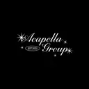 Acapella Group Sparkles and Script Text PR Shirt