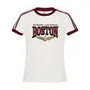 Womens Lacrosse Bold Lettering Vintage Eagle PR Shirt 2