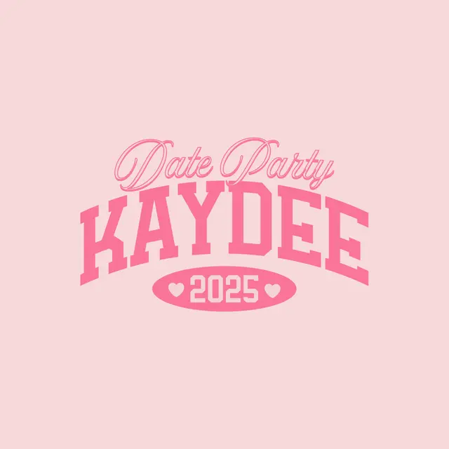 Kappa Delta Kaydee Date Party Pink Tank