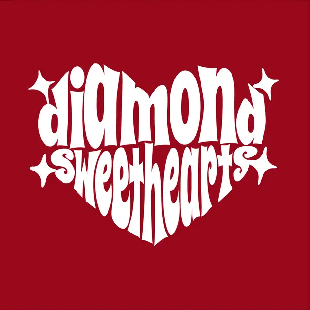 Diamond Sweethearts Groovy Heart PR Hoodie