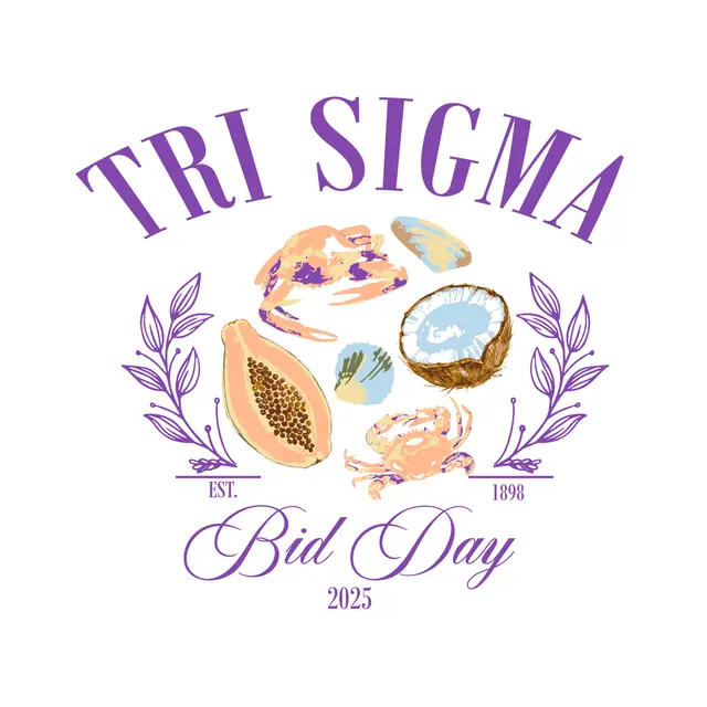 Tri Sigma Coastal Elements Rush Shirt