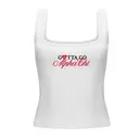 Alpha Chi Omega Heart Kiss Lettering Rush Tank 2