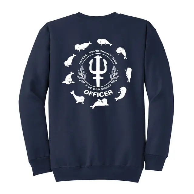 Psychology Club Cute Seal Circle PR Crewneck 2