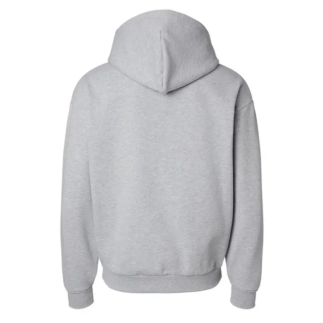 Mainstreet Hooded Sweatshirt Grey Heather Back