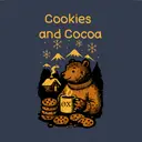 Theta Chi Cozy Bear Cookies and Cocoa PR Shirt