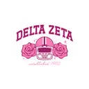 Delta Zeta Football Helmet and Roses PR Shirt