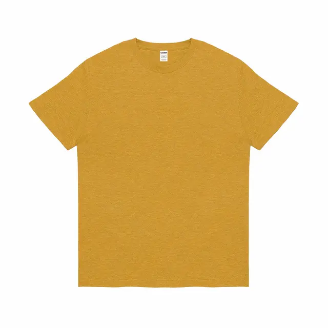Goex Unisex Eco-Triblend Tee - II 301u-09-0 Mustard Front