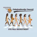 Interfraternity Council Basketball Players Fall Recruitment Shirt