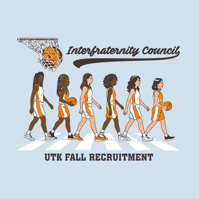 Interfraternity Council Basketball Players Fall Recruitment Shirt