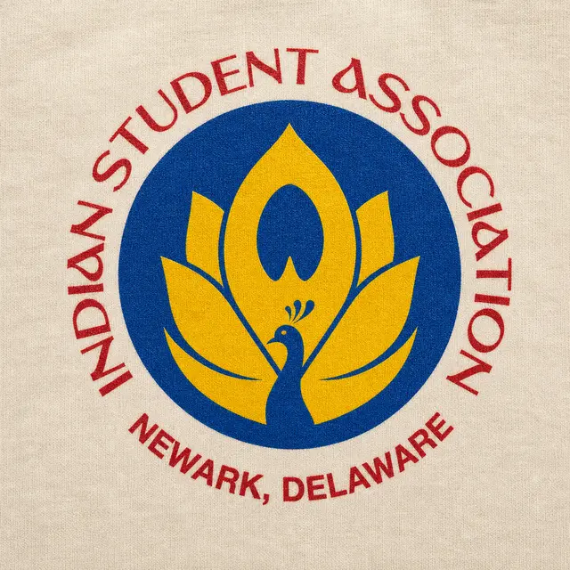 Indian Student Association Floral Peacock Design PR Hoodie