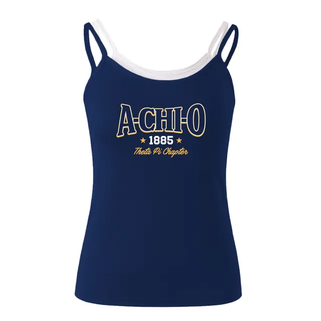 Alpha Chi Omega Block Lettering PR Tank 2