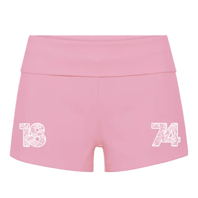 Gamma Phi Beta Lace Number Design PR Shorts 2
