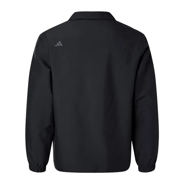 Adidas Men's Lifestyle Full-Zip Jacket Black Back