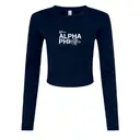 Alpha Phi Bold Texts Holly Winter Recruitment Shirt 2