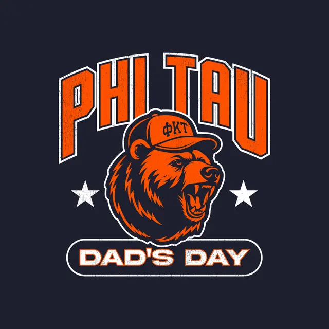 Phi Kappa Tau Bold Bear Graphic Parent's Weekend Shirt