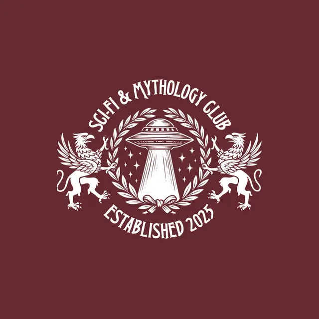 Sci-Fi & Mythology Club UFO and Griffin PR Hoodie