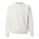 Jerzees Unisex NuBlend® Crewneck Sweatshirt White Front