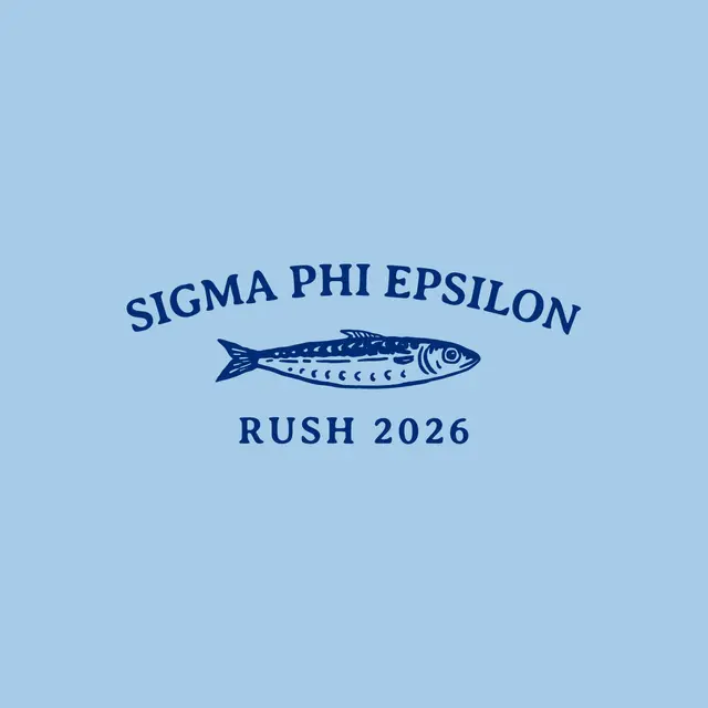 Sigma Phi Epsilon Fish Graphic Rush Hoodie