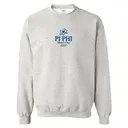 Pi Beta Phi Bold Blue Lily Mom's Day Crewneck 2
