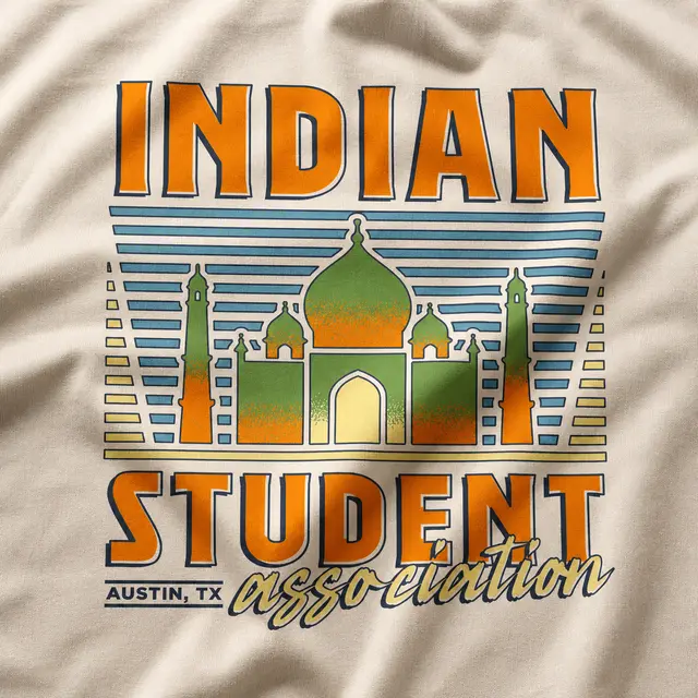 Indian Student Association Monument Graphic PR Shirt