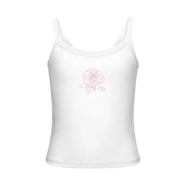 Delta Zeta Floral Illustration Rush Tanks 2
