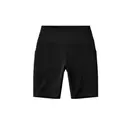 Ladies' Performance Legging Short Black Front