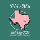 Phi Mu Texas State Graphic Bid Rush Tank