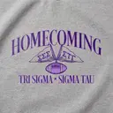 Sigma Sigma Sigma Football Flags Homecoming Sweater