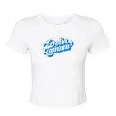 Delta Gamma Swirly Blue Text PR Shirt 2
