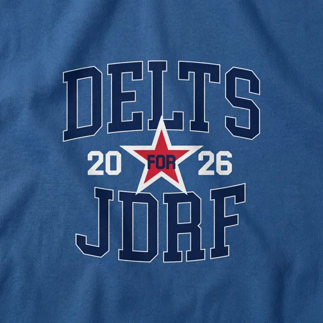 Delta Tau Delta Block Lettering Star Philanthropy Sweater