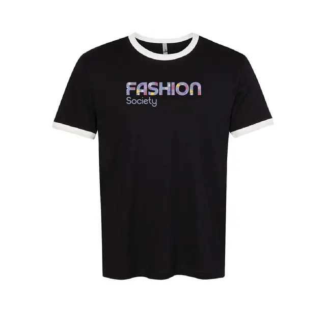 Fashion Society Patterned Font PR Shirt 2