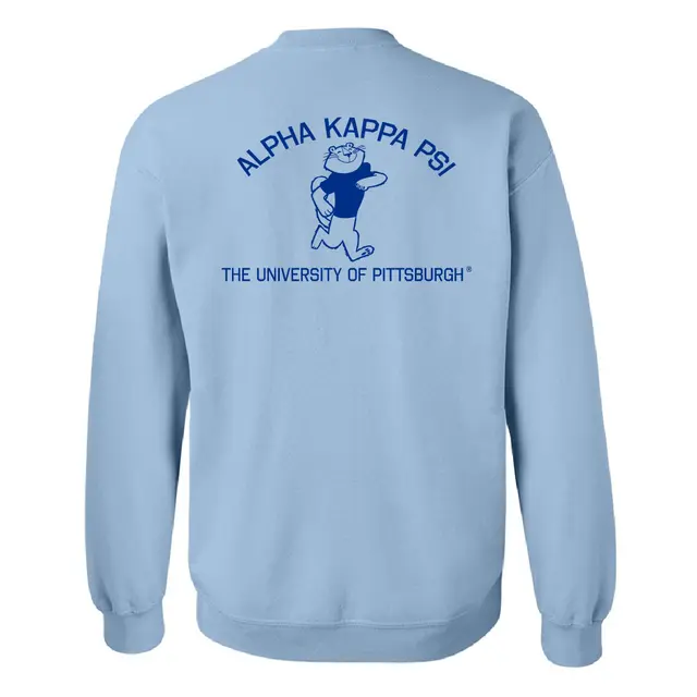 Alpha Kappa Psi Playful Mascot PR Crewneck 2