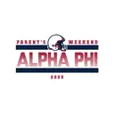 Alpha Phi Helmet Striping Parent's Weekend Sweater