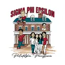 Sigma Phi Epsilon House Illustration PR Shirt