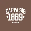 Kappa Sigma Bold Block Text PR Shirt