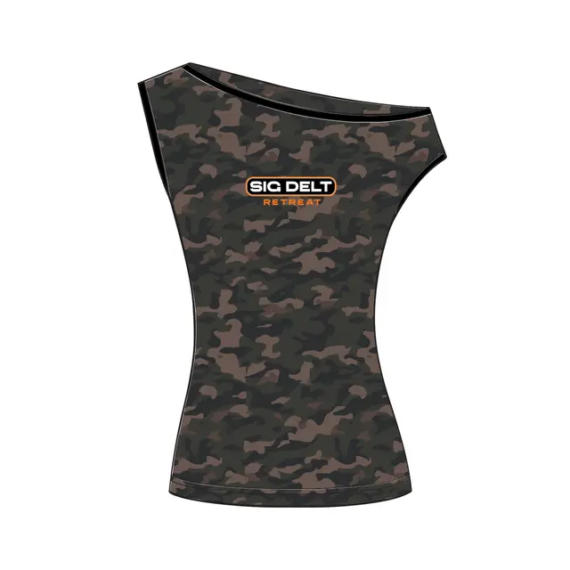 Sigma Delta Tau Camo Print Retreat Tank 2
