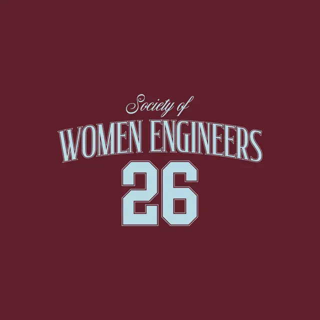Society of Women Engineers Bold Number PR Sweater