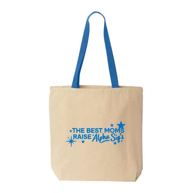 Alpha Sigma Alpha Star Illustrations Parent's Weekend Tote 2